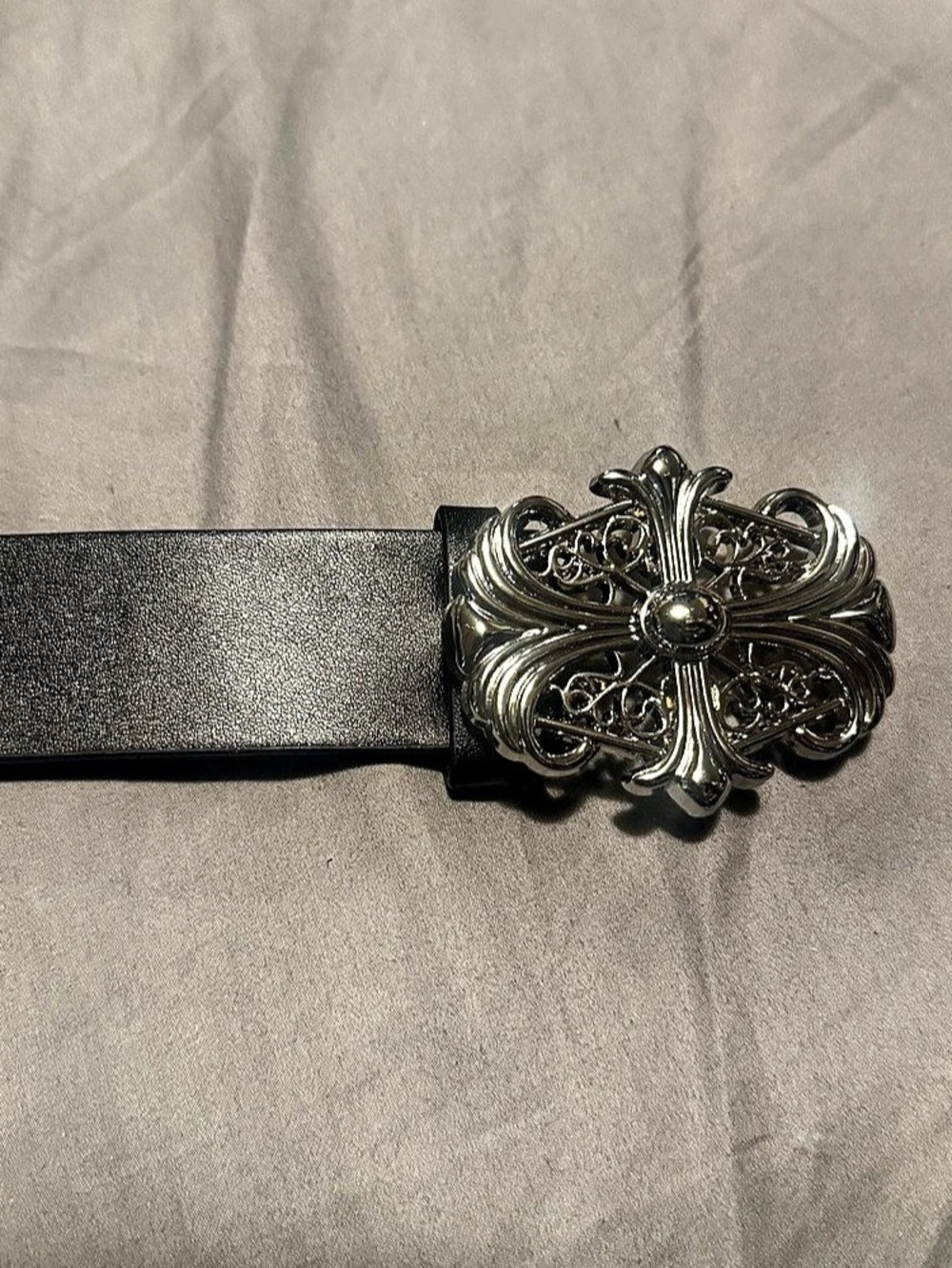 Chrome black belt